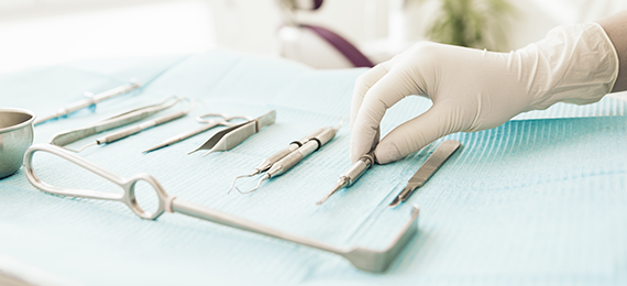 徹底した滅菌対策